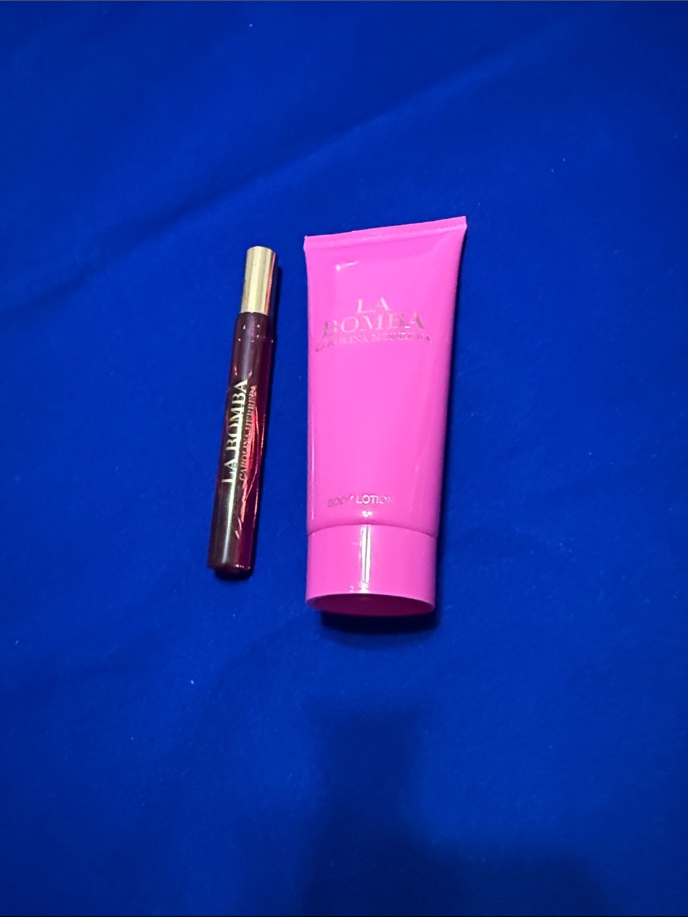 Pink Body Lotion & Fragrance Roller Duo - Pink La Bomba by Carolina Herrera